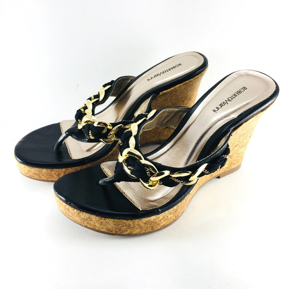 roberto vianni wedge sandals